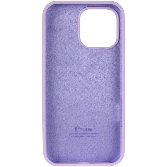 Чохол Silicone Case Full Protective (AA) для Apple iPhone 16 Pro Max (6.9") Бузковий / Lilac | Зображення 2