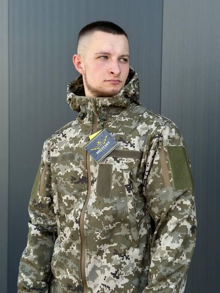 Куртка Софтшел піксель Military | Зображення 6
