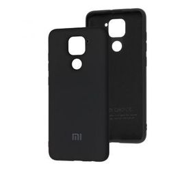 Чохол Silicone Cover My Color Full Protective для Xiaomi Redmi Note 9 black