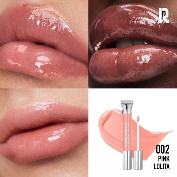 Блиск для губ rabanne makeup Rouge Rabanne Glowies - 002 Pink Lolita (9 ml) | Зображення 1