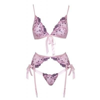 Комплект білизни Bra Set Embroidery L/XL Sex Aura | Зображення 2