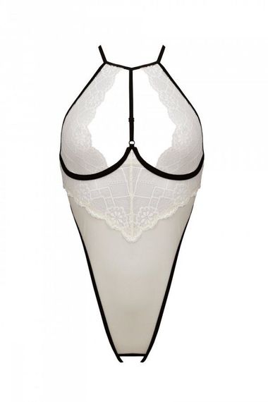 Боді з доступом Passion CHIKA BODY XXL/XXXL, cream | Зображення 2