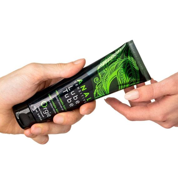Анальна змазка Orgie Lube Tube Anal Sensitive, 100 мл, водна основа, імітація силікону Sex Aura | Зображення 1