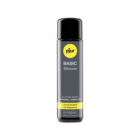 Силіконова змазка pjur Basic Silicone 100 мл, найкраща ціна/якість, ідеальна для новачків
