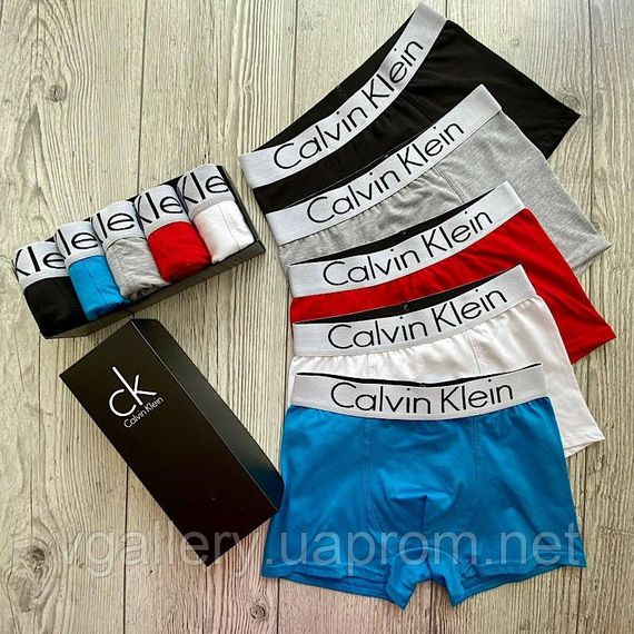 Труси мужские боксер CK Steel - цена за 1 шт | Зображення 2