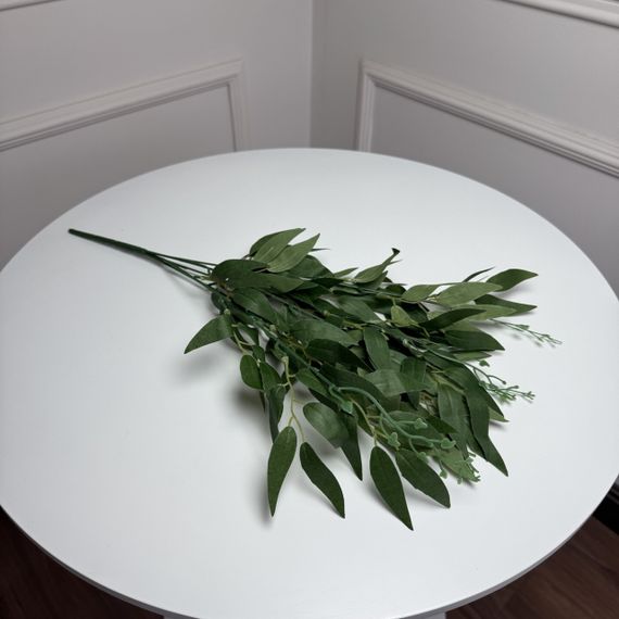 Лаванда искусственная 35см, 10 веток, 10шт/уп. Цвет: зеленый KZ-88 | Зображення 1