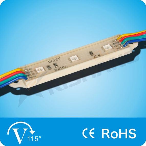 Світлодіодний модуль RGB, 0,72W SMD 5050 LED (3 LED) IP65