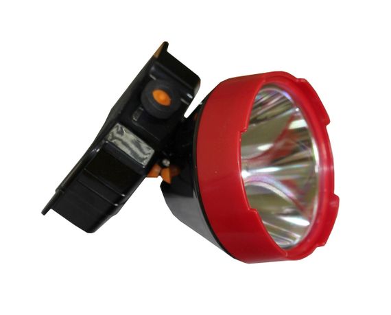 Налобний ліхтар LED HL6 5W 6500K 3/10H 100/300L bat: 3.7V 2A IP54 Red/Black Ny95001236 | Зображення 4