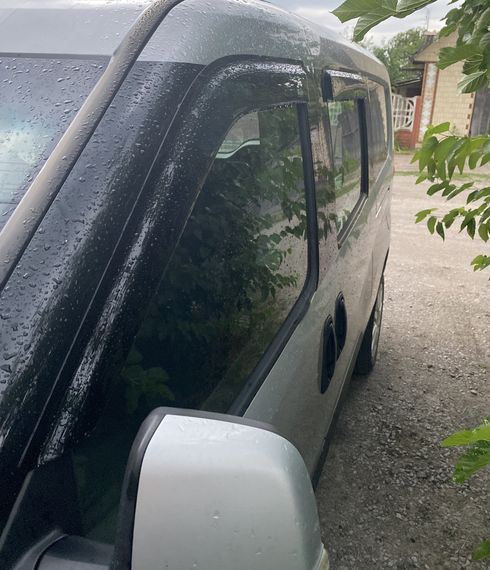 Ветровики (2 шт, Niken) 2010-2015, 2 штуки для Fiat Doblo II | Зображення 1