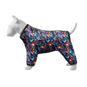 Вітровка для собак WAUDOG Clothes, малюнок "Нескінченні світи", S32, В 47-50 см, С 35-38 см
