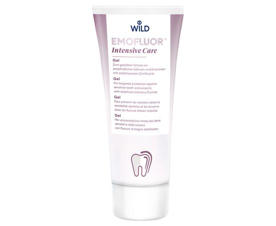 Гель зі стабілізованим фторидом олова 0,4% Dr. Wild EMOFLUOR Intensive Care, 75 мл