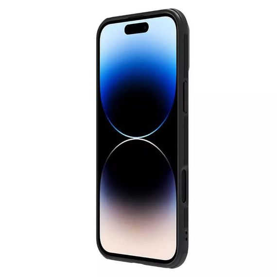 Карбонова накладка Nillkin CamShield Pro Magnetic для Apple iPhone 16 Plus (6.7") Black | Зображення 1