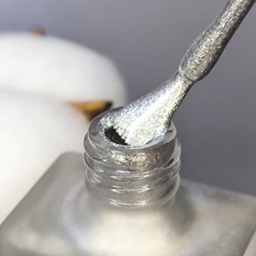 Лак-краска Designer №17 (Серебряная) Stamping Paint 9 мл