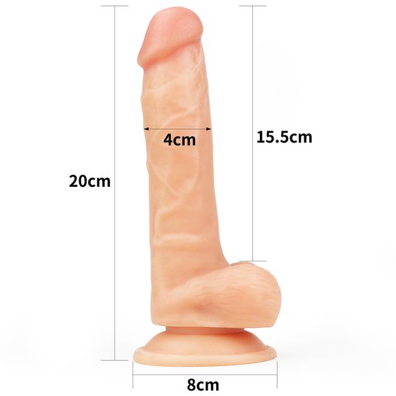 Фалоімітатор - The Ultra Soft Dude 8" sexstyle | Зображення 1