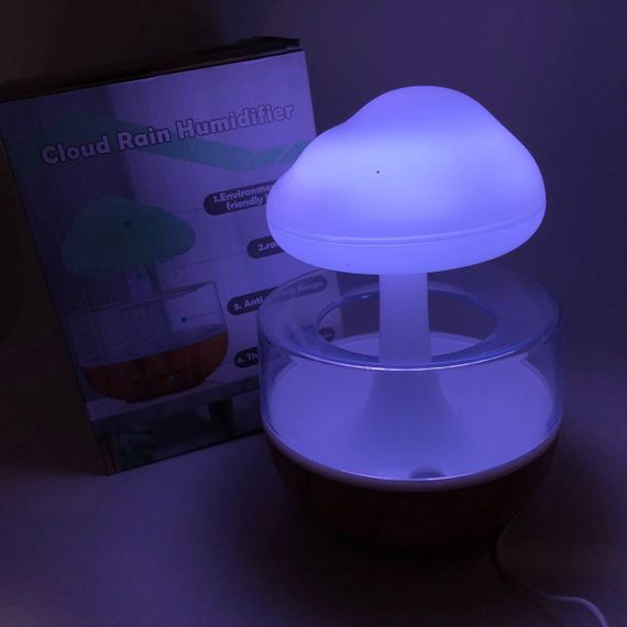 Зволожувач повітря аромадифузор з підсвічуванням RGB Cloud, Автоматичний ароматизатор для дому ZS-30 | Зображення 4