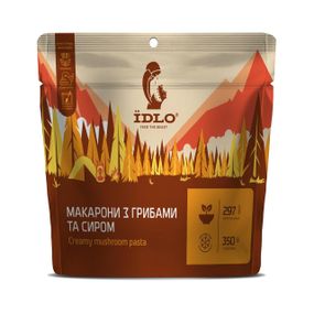 Макарони з грибами та сиром - One Size