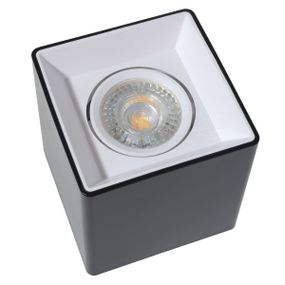 Подсветка тубус накладная AL-710/1 GU5.3 BK/WH MR16