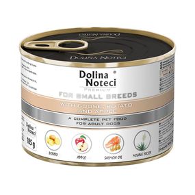 Dolina Noteci Premium консерва для собак мелких пород 185 г (гусь, картофель и яблоко )