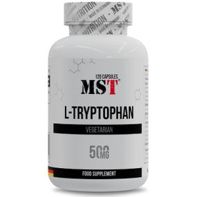 Триптофан для спорта MST Nutrition L-Tryptophan 500 120 Caps