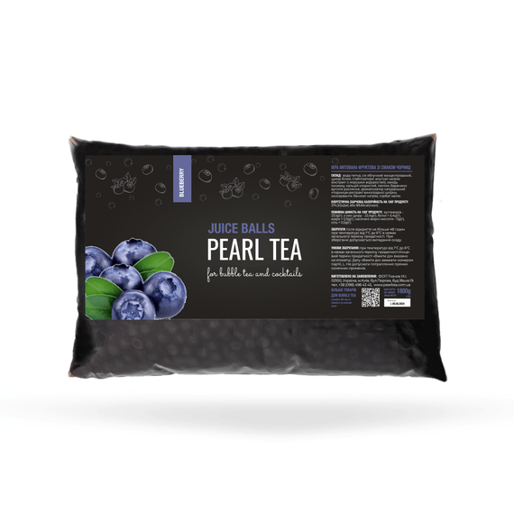 Bubble tea Перлини Чорниця 1.8 кг ТМ Pearl Tea