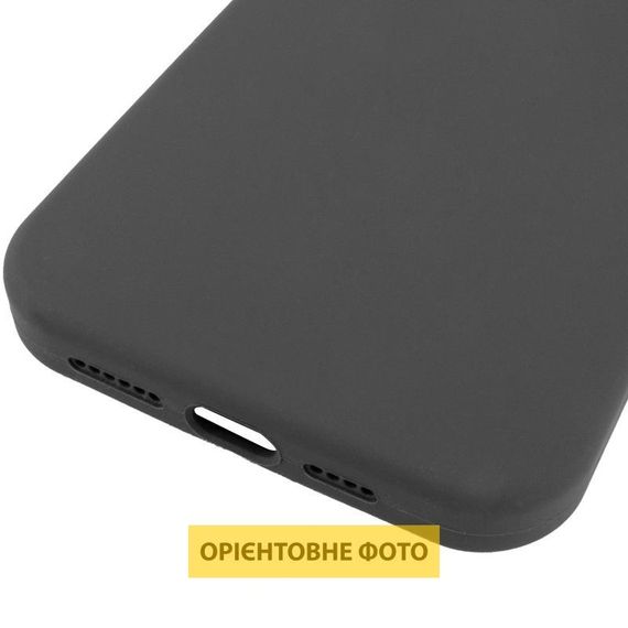Чехол Silicone Case (AA) Logo with MagSafe для Apple iPhone 17 Pro (6.3") Серый / Dark Gray | Зображення 4