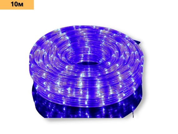 Світлодіодна стрічка Шланг синій 220В 10м XPRO ROPE-LIGHT-10M-B (lp-81982_218) | Зображення 1