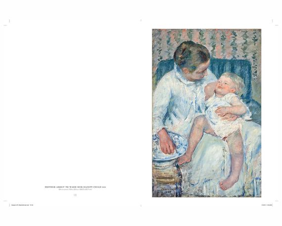 Книга о жизни известных художников живопись Мэри Кассат. Cassatt: Mothers and Children | Зображення 1