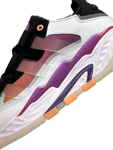 Кросівки Niteball 2 White Black Pink W / нітебал  , В'єтнам 39 25 см | Зображення 5