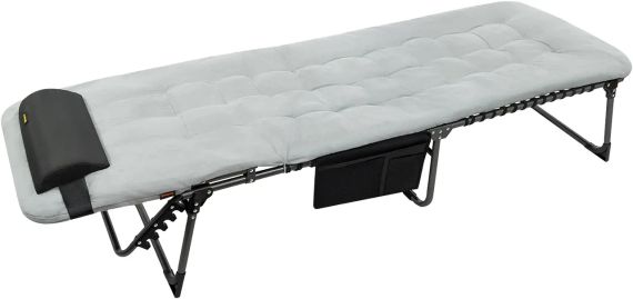 Ліжко розкладна KingCamp Hamburg Plus Grey/Black
