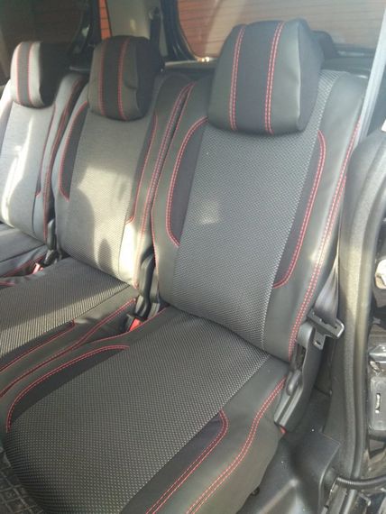 Авточехлы (ткань и кожзам, Premium) Полный салон для Citroen Berlingo 2008-2018 гг | Зображення 9