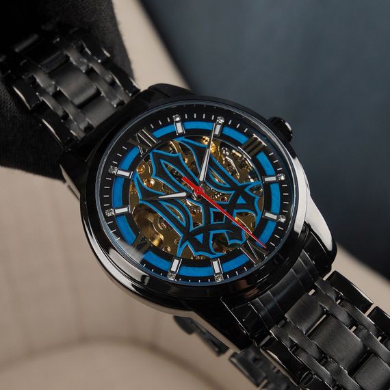 Класичний чоловічий годинник Awarder 025 Sharp Black-Blue | Зображення 3