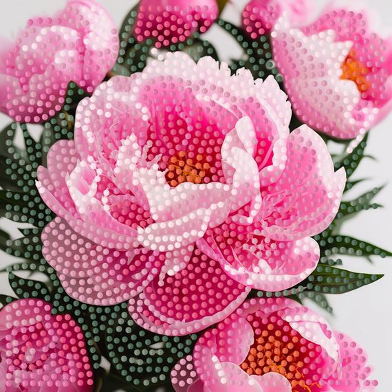 Алмазная мозаика "Свежесть" ZAV1818-23, 18х18 см