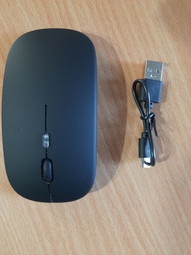 Бездротова ігрова мишка Wireless чорна | Зображення 3