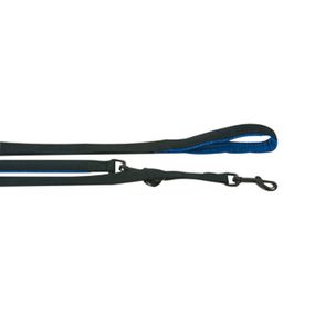 Повідець-перестібка для собак Flamingo Training Lead Soft Grip, 2 м, синій