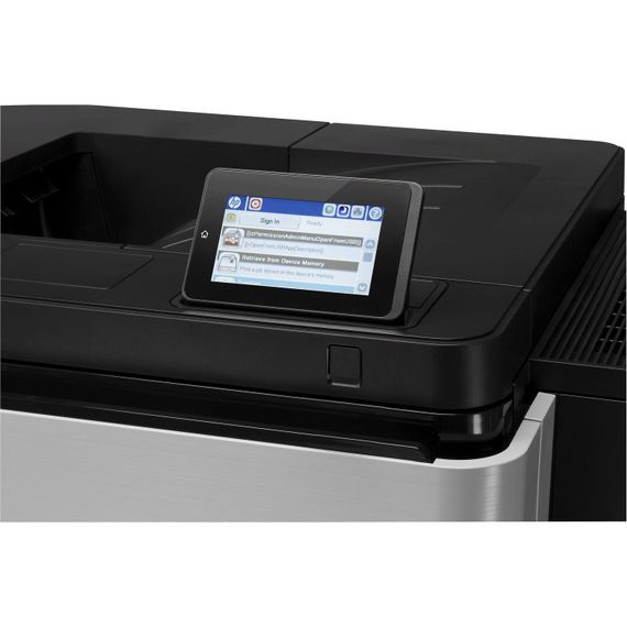 Принтер HP LaserJet Enterprise M806x+ / Лазерная монохромная печать / 1200x1200 dpi / A4 / 55 стр/мин / Ethernet, USB 2.0 / Дуплекс б/у | Зображення 4