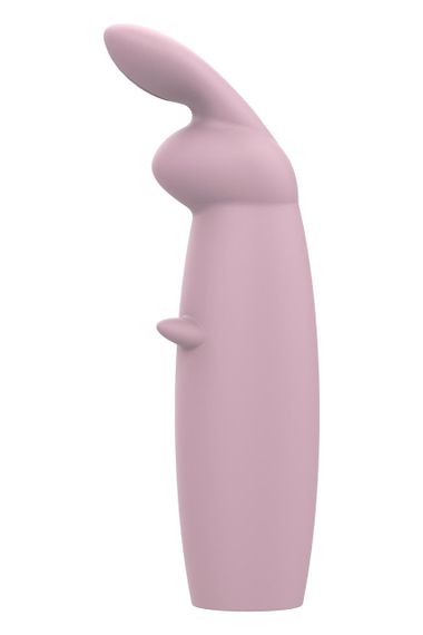 Міні-вібратор у вигляді кролика Dream Toys Nude, рожевий Sex Aura | Зображення 1