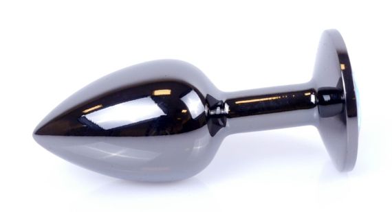 Анальная пробка Boss Series - Jewellery Dark Silver PLUG Purple S, BS6400034 sexstyle | Зображення 4