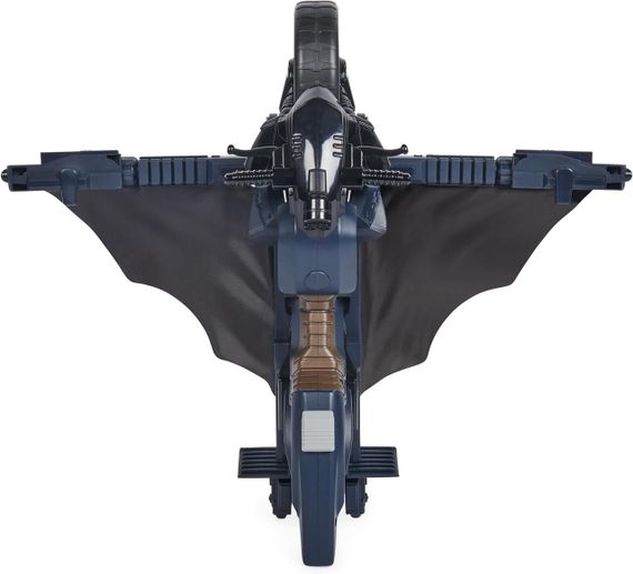 Оригинал DC Comics Batman Adventures Batcycle & Batglider Бэтмен большой 36 см Бэтцикл и Бэтпланер 2-в-1 | Зображення 3