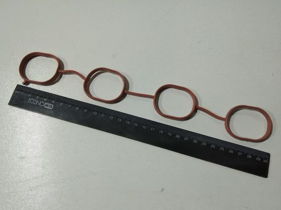 Прокладка колектора впускного Hyundai/KIA 1.6 G4FD, MOBIS (284112B600) (28411-2B600) | Зображення 1