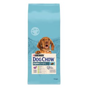 Сухой корм для щенят с ягненком Dog Chow Puppy Lamb 14 кг