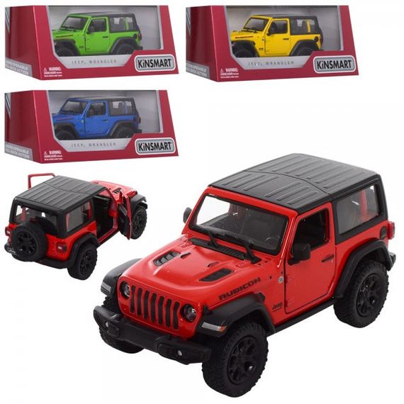 Машинка інертна Kinsmart Jeep Rubicon KT5412WB 16х7х8.5 см