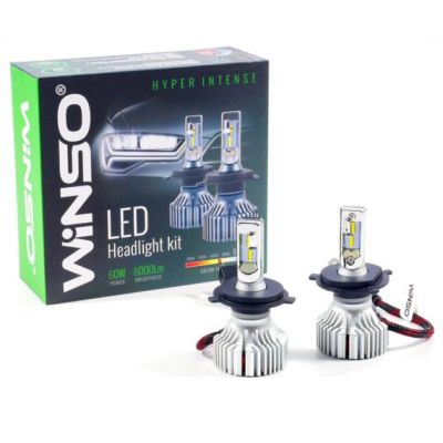 Автолампа WINSO LED H4 12/24V 60Вт 8000Лм. (798400) | Зображення 4