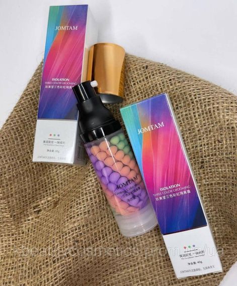 Багатофункціональний триколірний праймер Jomtam Contour Color Isolation | Зображення 1