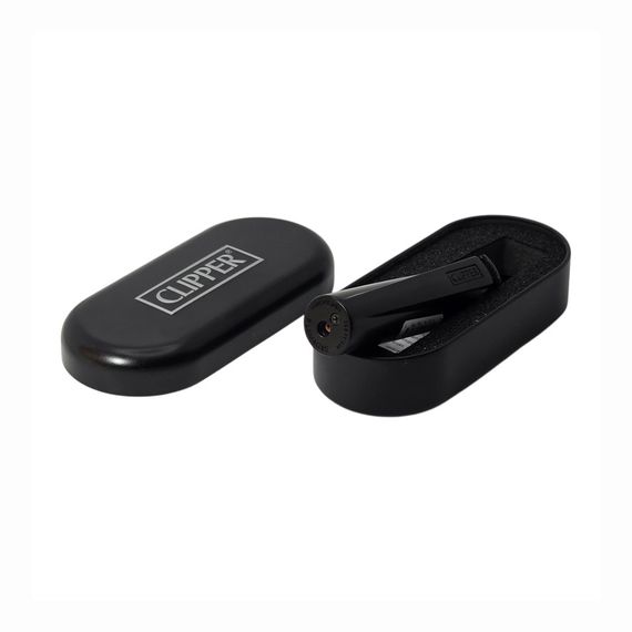 Металева Газова Запальничка Clipper Metal Matt Black Оригінал | Зображення 1