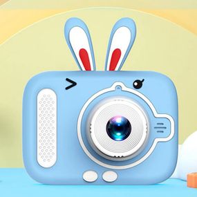 Дитячий цифровий фотоапарат X900 Rabbit BD-597 Колір: блакитний
