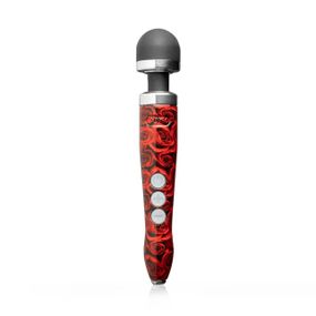 Вибромассажер DOXY Die Cast 3R ROSE PATTERN, очень мощный, питание 220В, металлический корпус