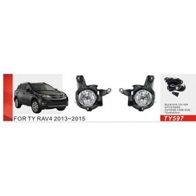 Фари дод. модель Toyota RAV-4 2013-15/TY-597/H16-12V19W/ел.проводка