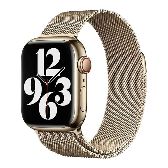 Ремінець для Apple Watch Milanese Loop 42/44/45/49 mm Колір Wine Red | Зображення 5