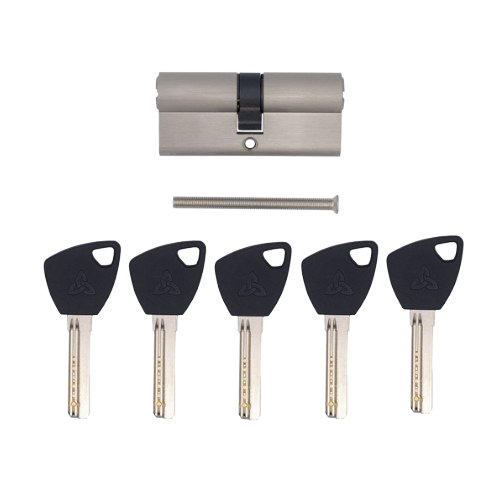 Циліндр (серцевина замка) BRASS М70 ZN (40*30) KEDR | Зображення 2