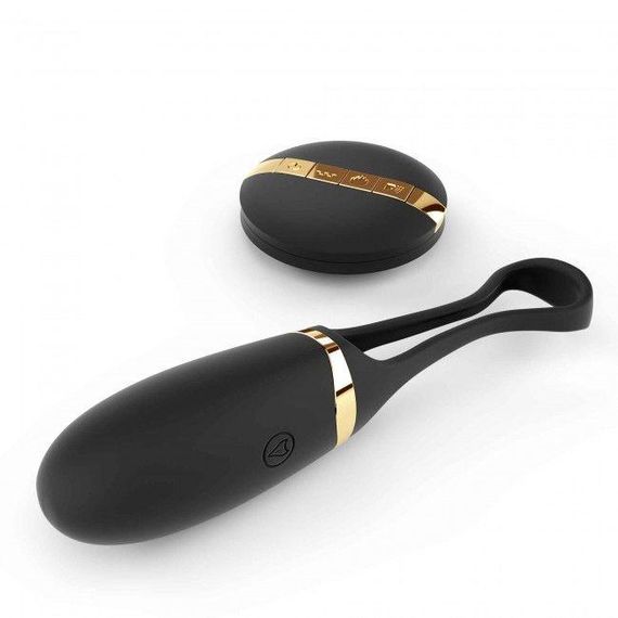 Виброяйцо Dorcel Secret Delight Gold с пультом ДУ, с турборежимом и голосовым управлением Sex Aura